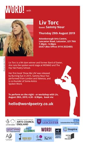 WORD With Liv Torc - Aug 2019
