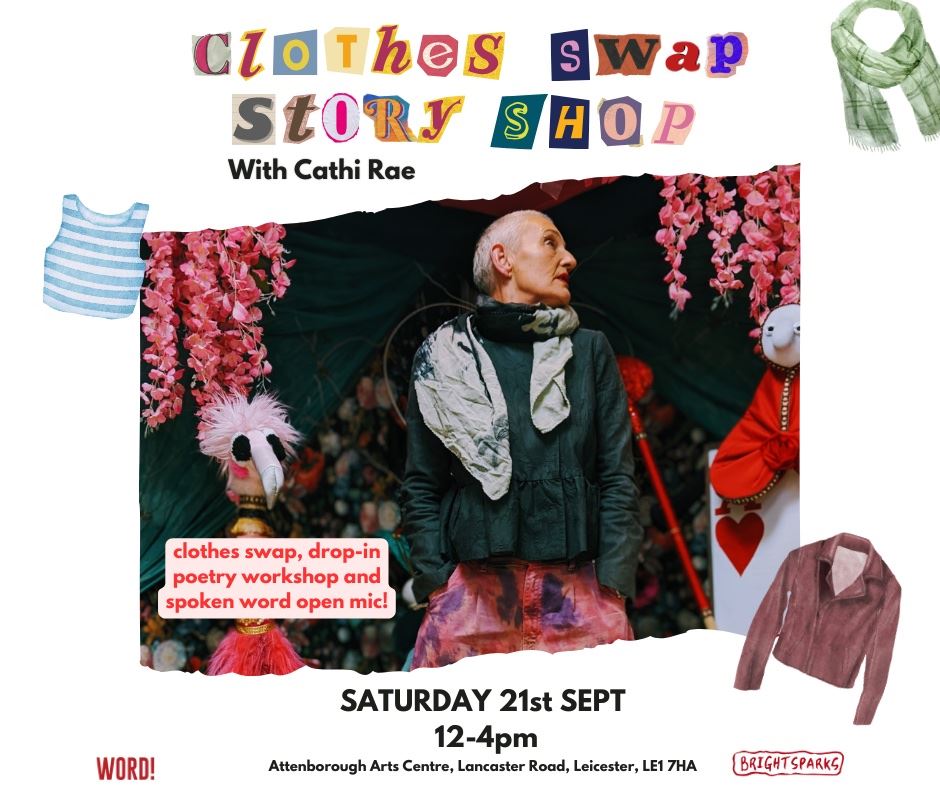 WORD! Presents: Clothes Swap Story Shop with Cathi Rae and Friends - Click to enlarge the image set