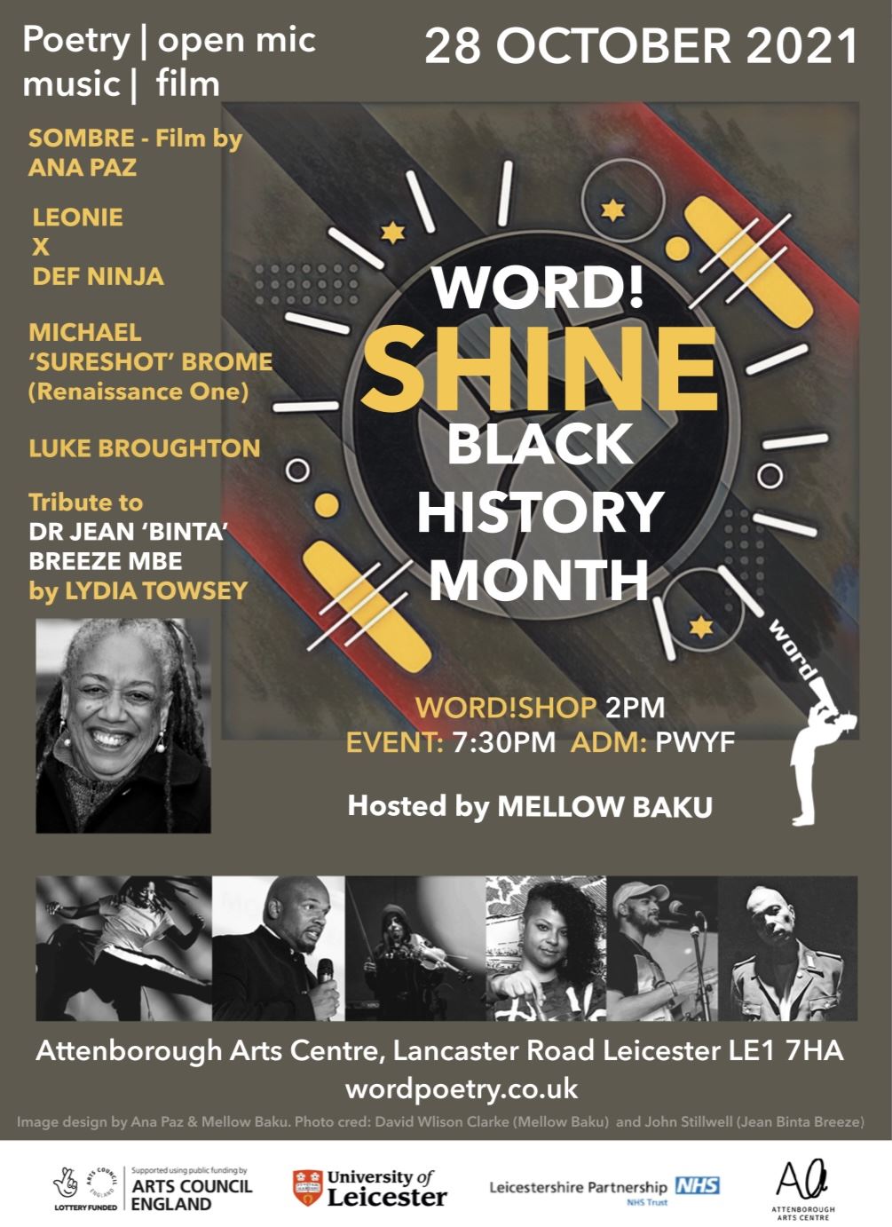 WORD! Black History Month Special - Shine with Mellow Baku - Click to enlarge the image set